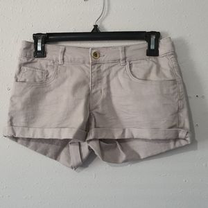 H&M Tan Denim Shorts